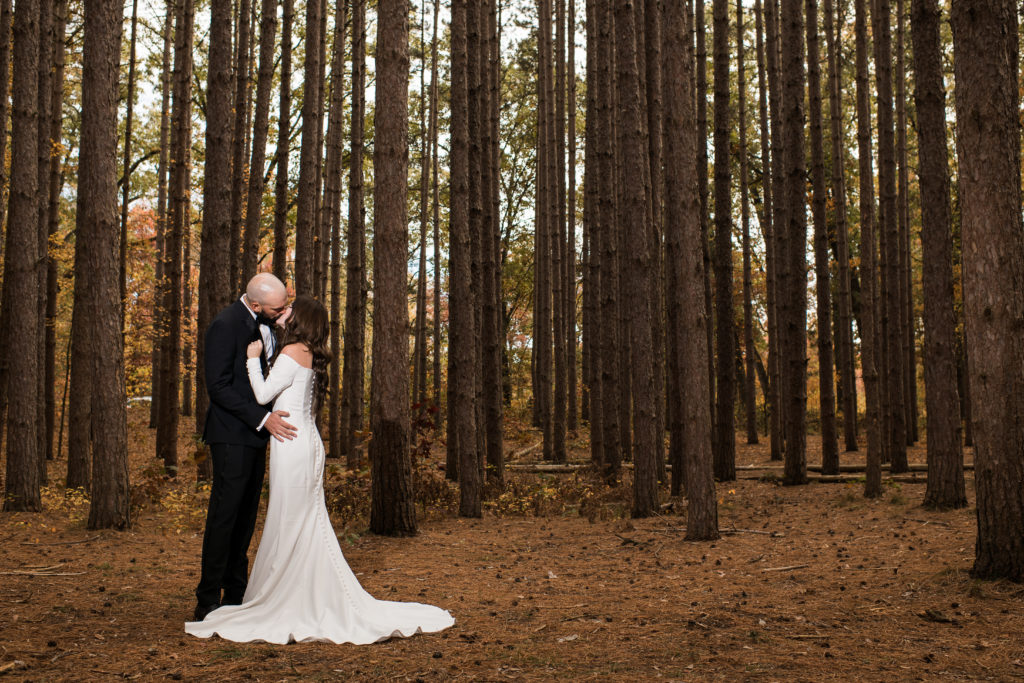 oak openings fall wedding photos at the spot