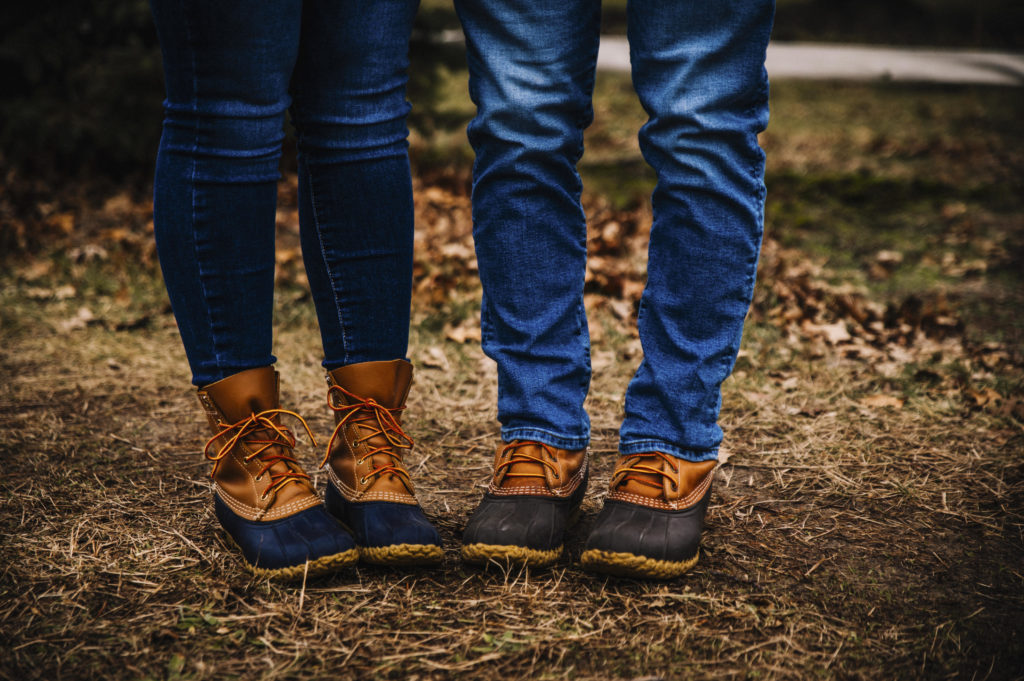 engagement-photos-in-toldo-duck-boots