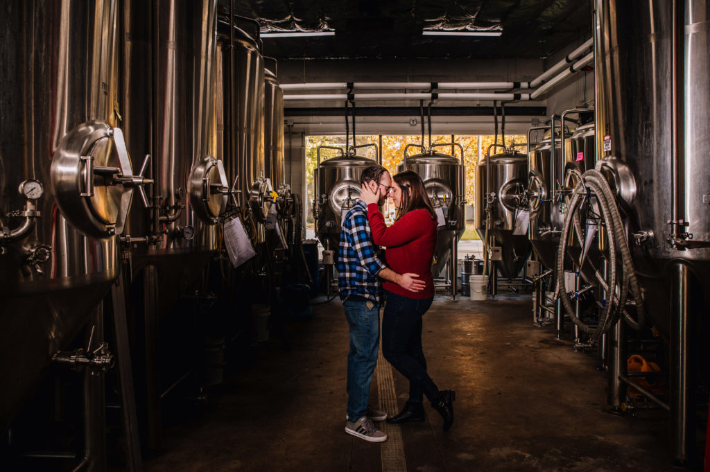 toledo-engagement-photo-at-brewery