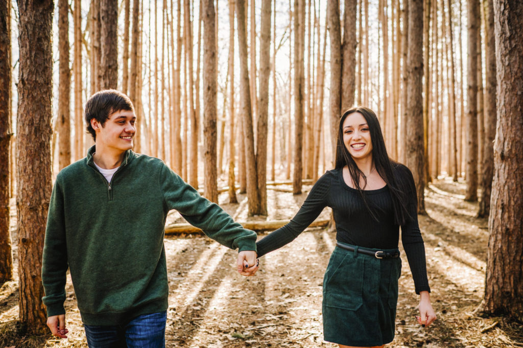 engagement session in toledo