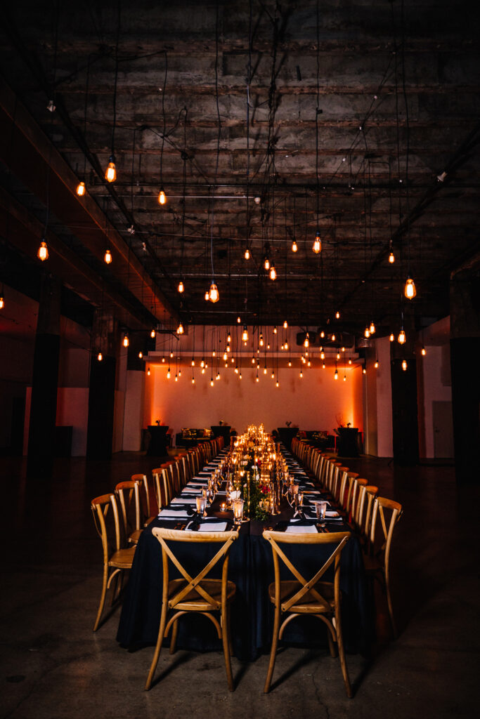 long table wedding reception photo inspiration