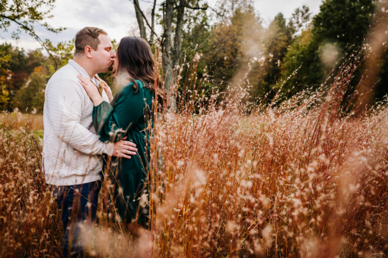 A Laid-Back Autumn Engagement Session at Oak Openings